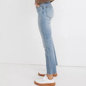 Madewell Slim Demi-Boot Jeans Denis Wash